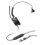 Yealink UH46 Mono Teams USB-C/A headset, com fios, 20 - 20000 Hz, escritório/call center, 127 g, headset, preto