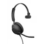 Jabra Evolve2 40 SE headset com fios, arco de cabeça, escritório/call center, USB Type-C / USB Type-A, preto