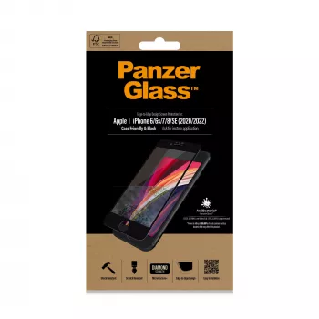 PanzerGlass® proteção de ecrã iPhone 8 | 7 | 6s | 6 | SE (2020/2022) | Edge-to-Edge