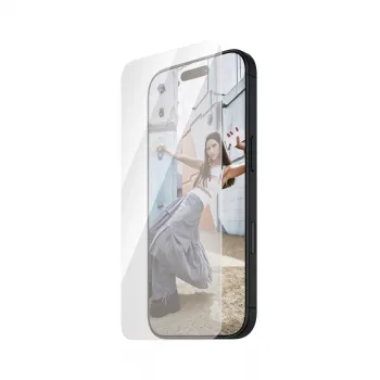 PanzerGlass SAFE. by ® película de proteção de ecrã iPhone 16 Plus | 15 Plus | Ultra-Wide Fit