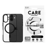 PanzerGlass CARE™ by ® Urban Combat capa transparente com moldura preta e MagSafe iPhone 16