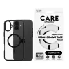 PanzerGlass CARE™ by ® Urban Combat capa transparente com moldura preta e MagSafe para iPhone 16 Plus