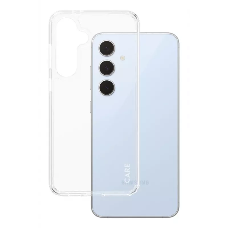 PanzerGlass CARE Flagship Urban Combat capa para Samsung Galaxy S24 FE, transparente, 1466