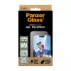 PanzerGlass ® proteção de ecrã com moldura de alumínio iPhone 16 | 15 | Ultra-Wide Fit