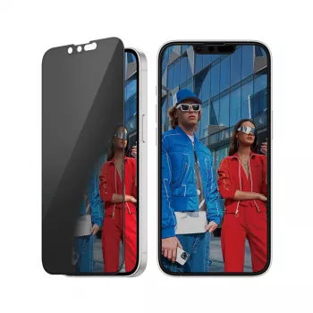PanzerGlass ® protetor de ecrã de privacidade iPhone 17e | 16e | 14 | 13 | 13 Pro | Ultra-Wide Fit com EasyAligner