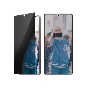 PanzerGlass ® película de ecrã com proteção de privacidade Samsung Galaxy S25 Ultra | Ultra-Wide Fit