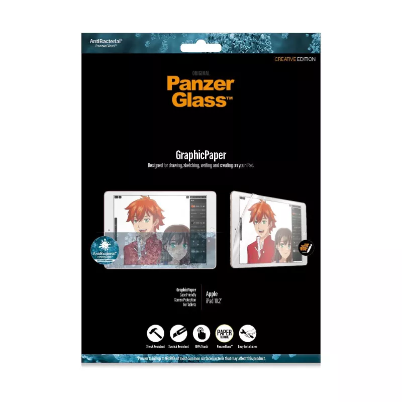 PanzerGlass ® GraphicPaper® película de proteção de ecrã iPad 10.2″ (2019-2021)
