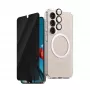 PanzerGlass ® | CARE by ® Flagship 3-in-1 Bundle de privacidade Samsung Galaxy S25