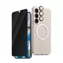 PanzerGlass ® | CARE by ® Flagship 3-in-1 Bundle de privacidade Samsung Galaxy S25+
