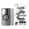 Capa PanzerGlass CARE™ by ® Urban Combat Smokey com preto compatível com Qi Samsung Galaxy S25