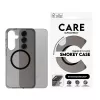 Capa PanzerGlass CARE™ by ® Urban Combat Smokey com preto compatível com Qi Samsung Galaxy S25+