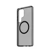 Capa PanzerGlass CARE™ by ® Urban Combat Smokey com preto compatível com Qi Samsung Galaxy S25 Ultra