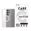 Capa PanzerGlass CARE™ by ® Urban Combat Star Lit com branco compatível com Qi Samsung Galaxy S25 Ultra