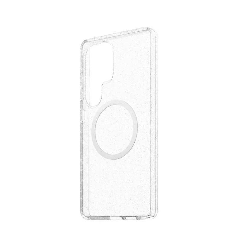 Capa PanzerGlass CARE™ by ® Urban Combat Star Lit com branco compatível com Qi Samsung Galaxy S25 Ultra