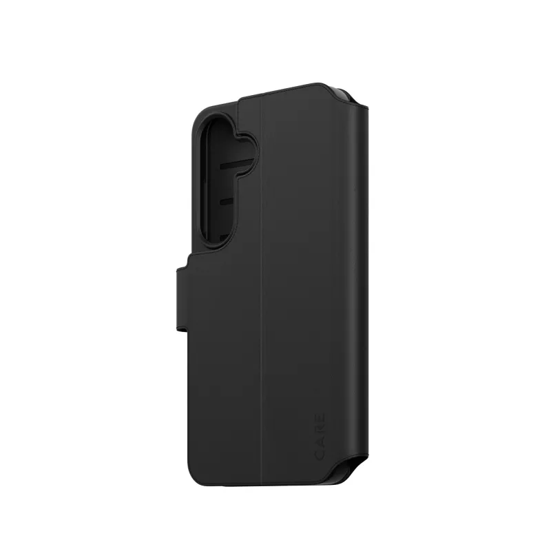 Capa carteira PanzerGlass Samsung Galaxy S25 transparente com suporte