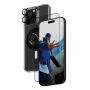 PanzerGlass ® 4-in-1 pacote de proteção iPhone 16 Pro Max, Apple, Apple - iPhone 16 Pro Max, aplicação a seco, resistente a riscos, resistente a choques, transparente, 1 unid.