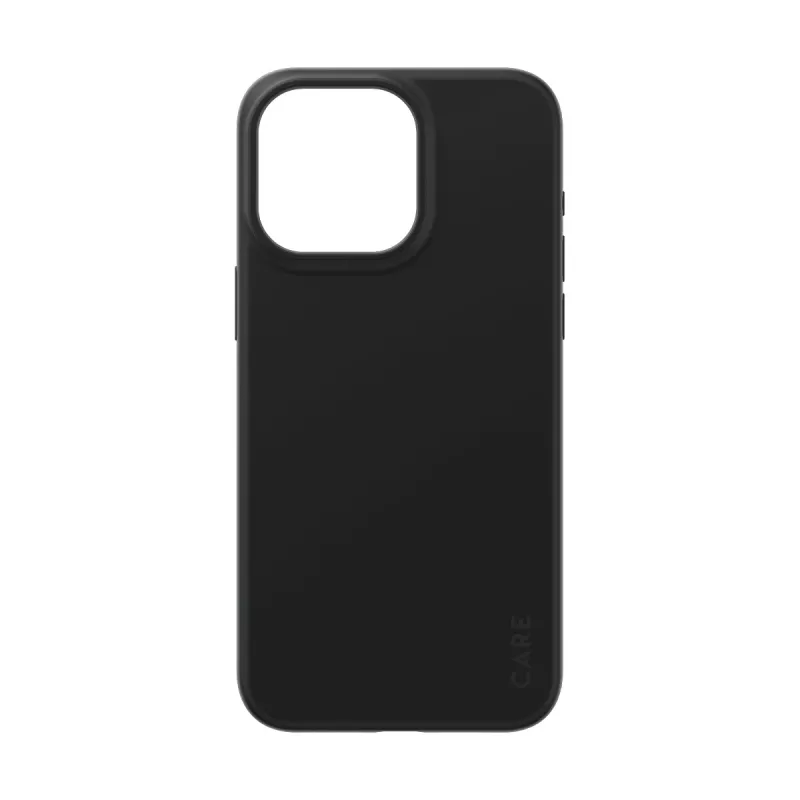 Capa PanzerGlass CARE by capa moderna preta iPhone 15 Pro Max