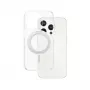 Capa PanzerGlass CARE™ by ® transparente com suporte prateado e MagSafe iPhone 15 Pro