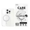 Capa PanzerGlass CARE™ by ® transparente com suporte prateado e MagSafe iPhone 15 Pro