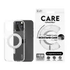 Capa PanzerGlass CARE™ by ® transparente com suporte prateado e MagSafe iPhone 15 Pro Max