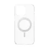 Capa PanzerGlass CARE™ by ® transparente com suporte prateado e MagSafe iPhone 15 Pro Max