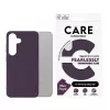 Capa PanzerGlass CARE™ by ® Plum Purple com compatibilidade Qi Samsung Galaxy S25