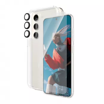 PanzerGlass ® 3-in-1 Bundle Samsung Galaxy S24 | Ultra-Wide Fit com EasyAligner