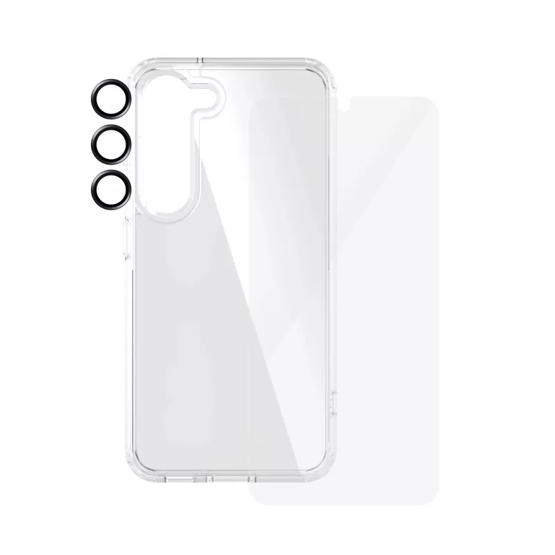 PanzerGlass ® 3-in-1 Bundle Samsung Galaxy S24 | Ultra-Wide Fit com EasyAligner