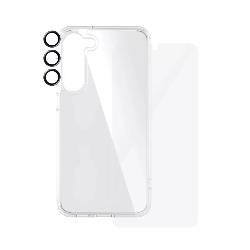 PanzerGlass ® 3-in-1 Bundle Samsung Galaxy S24+ | Ultra-Wide Fit com EasyAligner