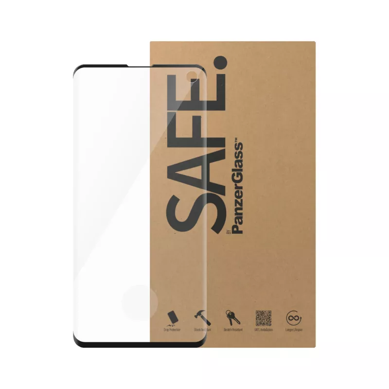 Proteção de ecrã PanzerGlass Samsung Galaxy S10e Ultra-Wide Fit resistente a riscos e choques