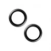 PanzerGlass ® Hoops® Proteção de lente da câmara em vidro preto iPhone 15 | 15 Plus