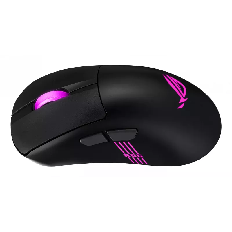 ASUS ROG Keris II Origin BLK Rato Gaming Destro RF Wireless + Bluetooth + USB Type-A Ótico 42000 DPI