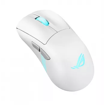 ASUS ROG Keris II Origin WHT Rato Gaming Destro RF Wireless + Bluetooth + USB Type-A Ótico 42000 DPI