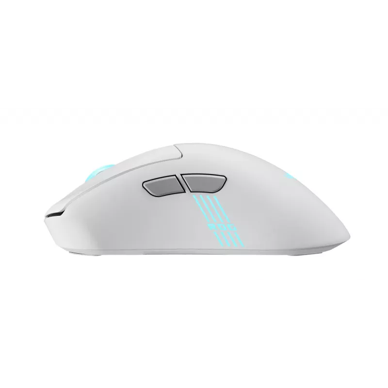 ASUS ROG Keris II Origin WHT Rato Gaming Destro RF Wireless + Bluetooth + USB Type-A Ótico 42000 DPI