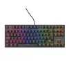 GENESIS NKG-1886 Teclado Gaming USB QWERTZ Alemão Preto