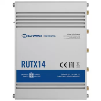 TELTONIKA RUTX14 4G LTE Cat12 Router Industrial Wi-Fi