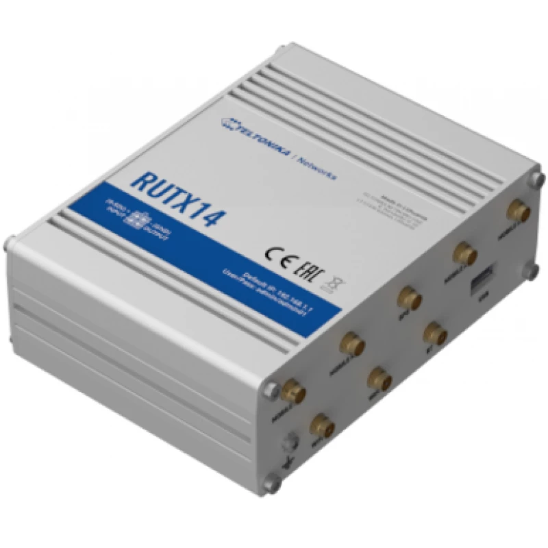 TELTONIKA RUTX14 4G LTE Cat12 Router Industrial Wi-Fi
