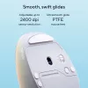 Rato ASUS Fragrance MD101 Home ambidestro RF Wireless + Bluetooth ótico 2400 DPI