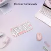 Rato ASUS Fragrance MD101 Home ambidestro RF Wireless + Bluetooth ótico 2400 DPI