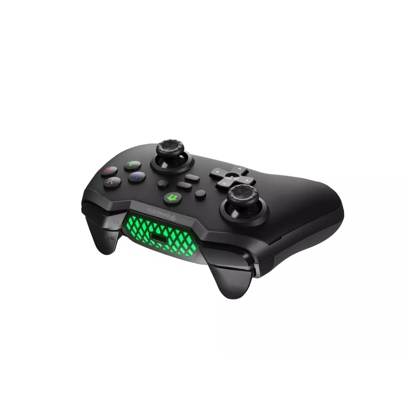 Comando de jogos GENESIS Mangan 400 preto Bluetooth analógico/digital Android, MAC, Nintendo Switch, PC, iOS