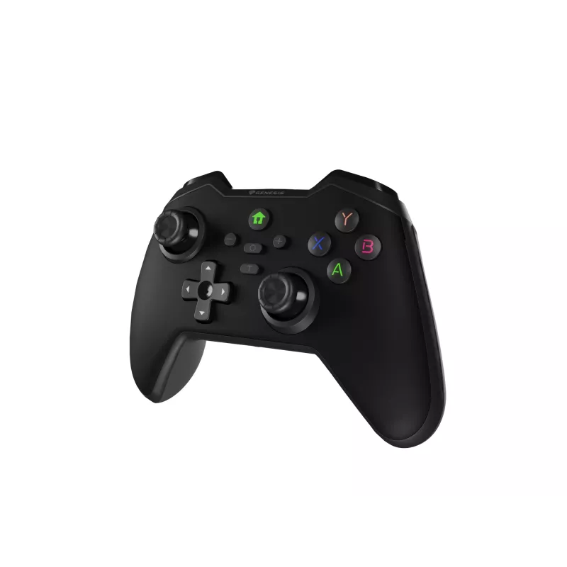 Comando de jogos GENESIS Mangan 400 preto Bluetooth analógico/digital Android, MAC, Nintendo Switch, PC, iOS