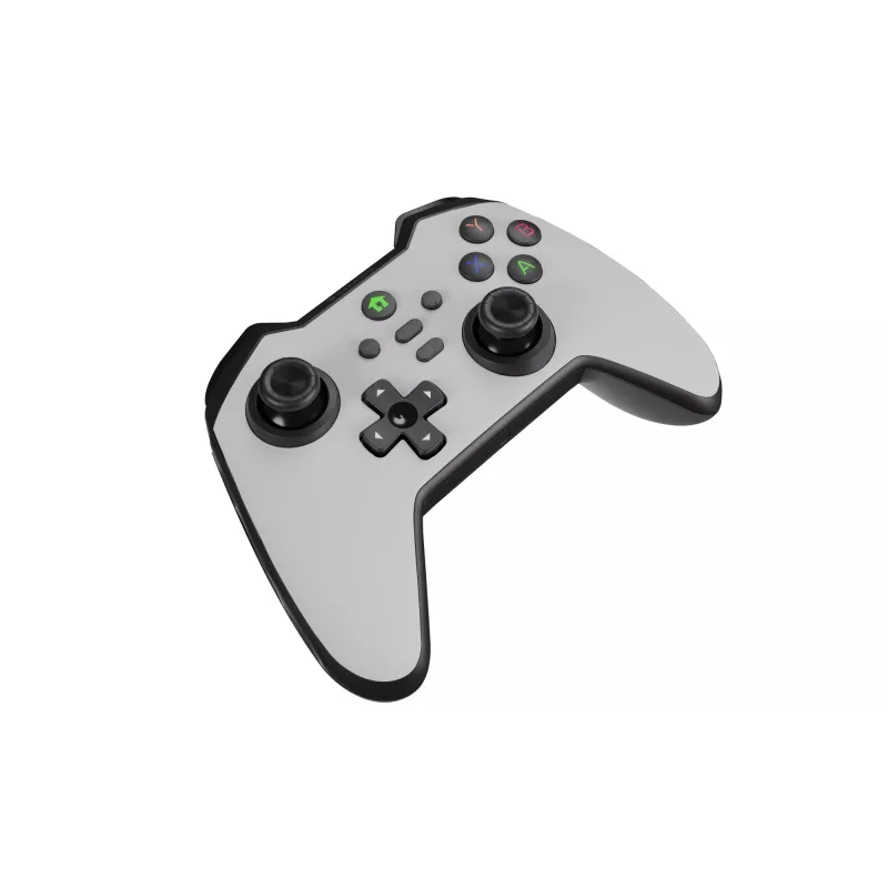 Comando de jogos GENESIS Mangan 400 branco Bluetooth analógico/digital Android, MAC, Nintendo Switch, PC, iOS