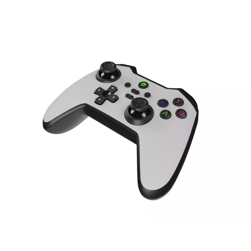 Comando de jogos GENESIS Mangan 400 branco Bluetooth analógico/digital Android, MAC, Nintendo Switch, PC, iOS