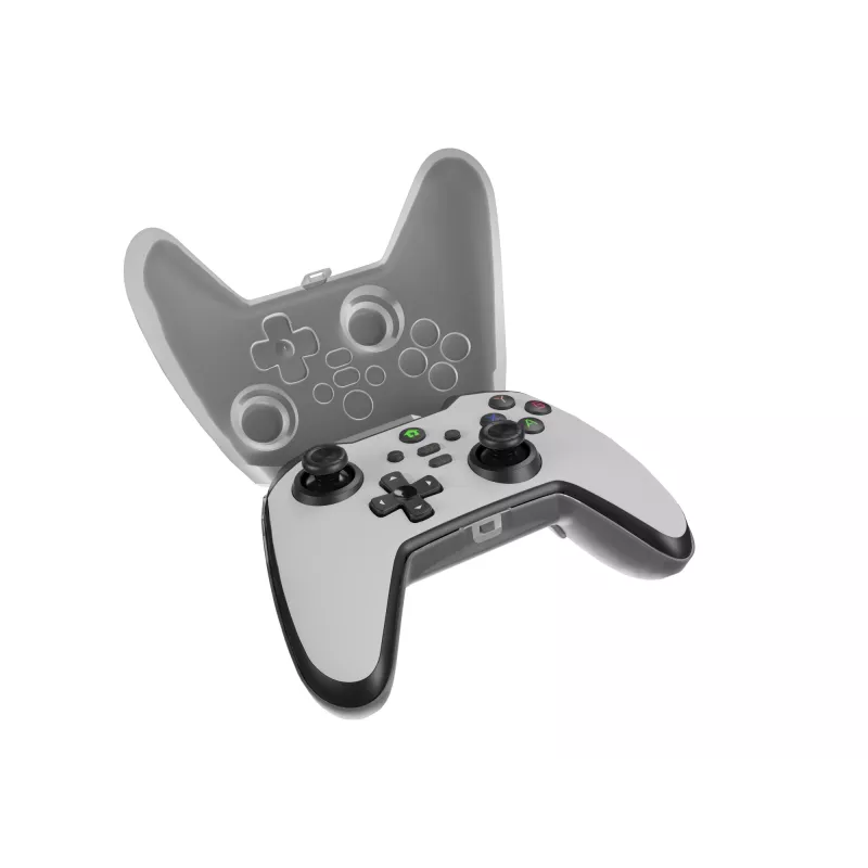 Comando de jogos GENESIS Mangan 400 branco Bluetooth analógico/digital Android, MAC, Nintendo Switch, PC, iOS