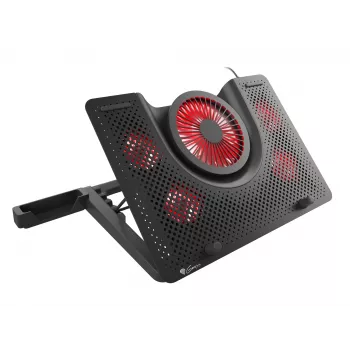 Base de arrefecimento para portátil GENESIS Oxid 550 43,9 cm (17,3