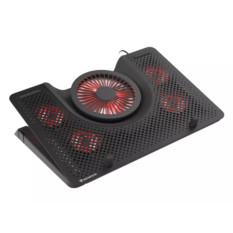 Base de arrefecimento para portátil GENESIS Oxid 550 43,9 cm (17,3