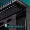 ARCTIC Xtender VG (branco) caixa de PC E-ATX premium com montagem vertical da GPU