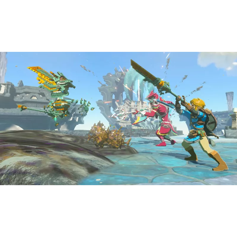 Nintendo The Legend of Zelda: Tears of the Kingdom Nintendo Switch 2 Edition alemão, neerlandês, inglês, espanhol, francês, italiano, japonês, coreano, russo Nintendo Switch 2