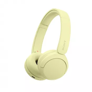 Sony WHCH520Y.CE7, sem fios, chamadas/música, 20 - 20000 Hz, 147 g, headset, amarelo