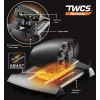 Thrustmaster T-16000M FCS Flight Pack preto USB joystick analógico / digital MAC, PC